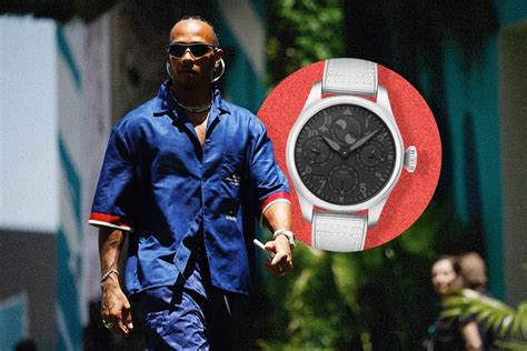 iwc ingenieur automatic lewis hamilton|Lewis Hamilton Wears An Unreleased IWC QP At F1 Miami.